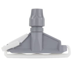 Držiak na mop so šnúrkou sivý