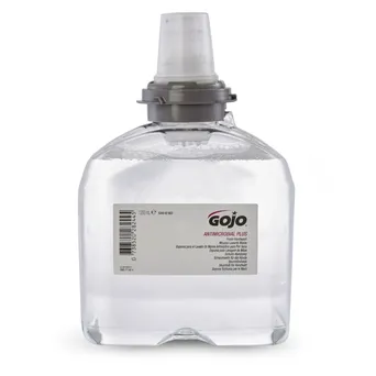 Jabón en espuma para manos GOJO ANTIMICROBIAL LTX de 0.7 litros