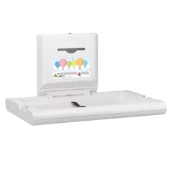Cambiador para bebé plegable horizontal KWC Cambrino, material ABS