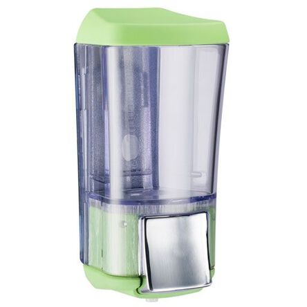 Dispensador de jabón líquido Mar Plast de 0.17 litros, plástico verde