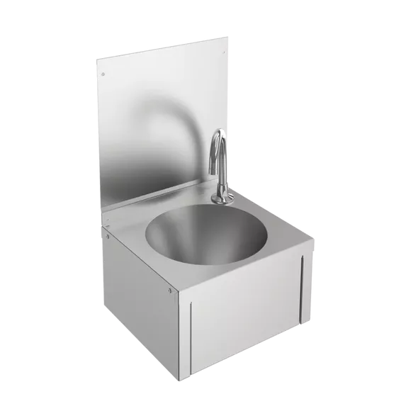 Waschbecken mit Kniebedienungsbatterie KWC Anima