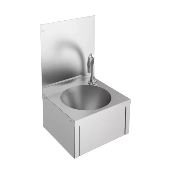 Umywalka z baterią do obsługi kolanem KWC ANIMA