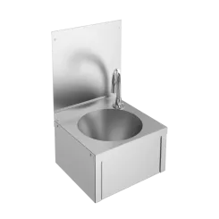 Waschbecken mit Kniebedienungsbatterie KWC Anima