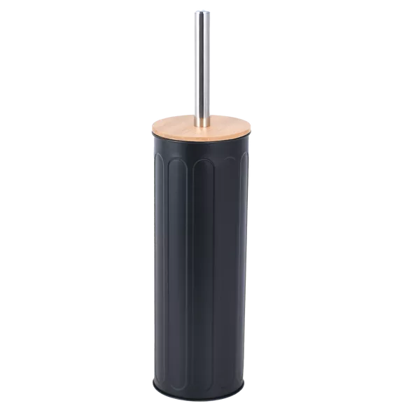 Standing Toilet Brush Bisk Rado Black Bamboo