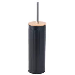 Standing Toilet Brush Bisk Rado Black Bamboo