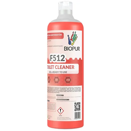Biopur grapefruit-scented bathroom cleaning gel 1 liter