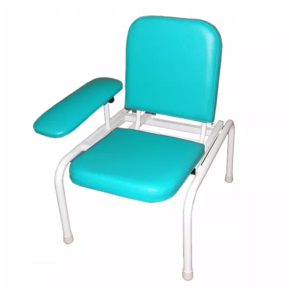 Zařízení pro odběr krve s nastavitelnou loketní opěrkou Faneco bílá ocel