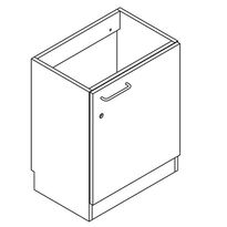 Szafka umywalkowa do klas szkolnych 