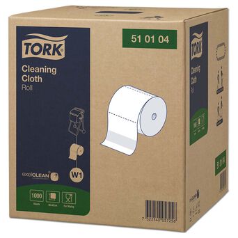 Multipurpose cloth roll Tork Premium 510 White W1
