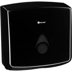 Dispensador de toallas de papel ZZ Merida COMO de plástico negro