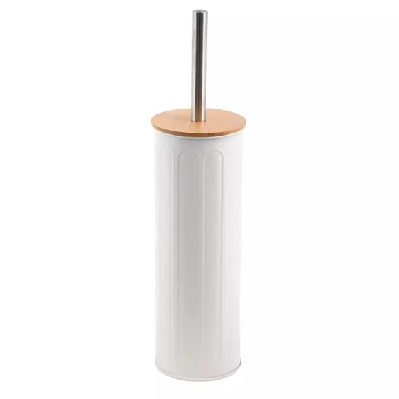 Standing Toilet Brush Bisk Rado Bamboo White