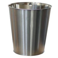 Merida 10-liter trash can, matte stainless steel