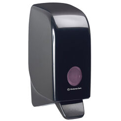 Hängender Seifenspender Kimberly Clark AQUARIUS 1 Liter Kunststoff schwarz