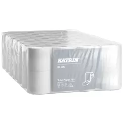 Papel higiénico Katrin Classic Gigant S2 12 rollos 2 capas 150 m diámetro 18 cm blanco celulosa + papel reciclado