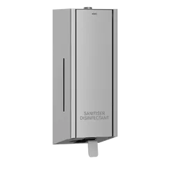 Dispensador de desinfectante de 800 ml KWC Exos, acero inoxidable