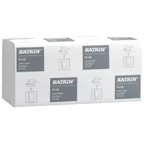 KATRIN PLUS Ręcznik ZZ 2w super biały 3000 listków 232 mm