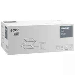 Papírová utěrka ZZ KATRIN PLUS 2 - vrstvá 3000 listy bílá celulóza