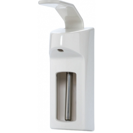 Ecolab disinfectant dispenser white plastic
