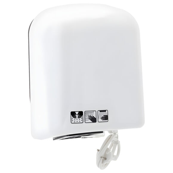 Suszarka do rąk automatyczna Merida ECOFLOW Plus 1650 W, białe tworzywo ABS