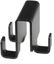 MOKKO triple hook for shower cabin black