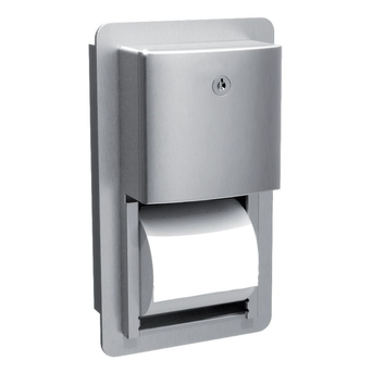 Recessed roll toilet paper dispenser Duo Roval