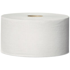 Papel higiénico Jumbo Tork 6 rollos 1 capa 480 m diámetro 26 cm papel reciclado natural