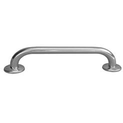 Asidero recto para bañera Faneco ⌀ 32 mm, 80 cm, acero inoxidable pulido