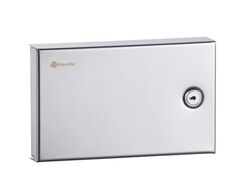 Kovový lesklý Merida STELLA kontejner na fóliové rukavice