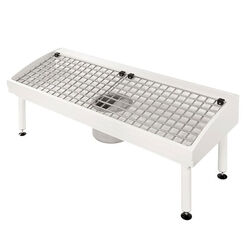 Device for cleaning boots and shoes 1400 × 175/500 × 510 mm Franke