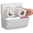 Pojemnik na dwie rolki papieru toaletowego Kimberly Clark AQUARIUS plastik biały