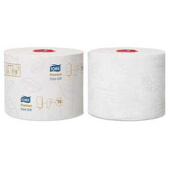 Papel higiénico para dispensador con cambio automático de rollos Tork 27 rollos 3 capas 70 m diámetro 13.2 cm blanco papel reciclado