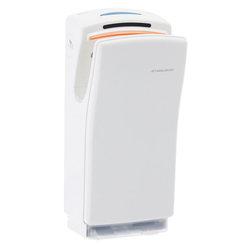 Handtrockner Merida ECO JET 1400 W / 700 W, weißes ABS-Kunststoffgehäuse
