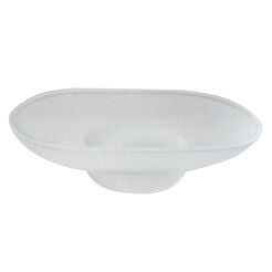 Ersatzseifehalter oval Bisk mattes Glas
