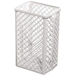 Koš na odpadky sítový 35 litrů Sanitario plastový bílý