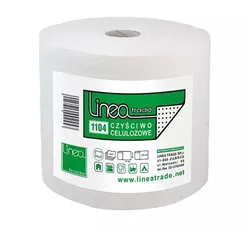 Hladká celulózová utěrka Linea Trade 2 kusy, bílá