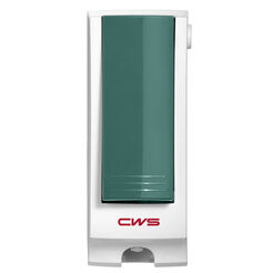 Dispensador de desinfectante para el asiento del inodoro CWS boco de 0.3 litros, plástico verde