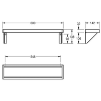 Półka stalowa SATURN 