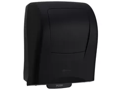Automatischer Handtuchspender Merida AMADEUS Silky Black, schwarzes ABS-Kunststoff