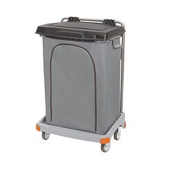 Carro de residuos con tapa y bolsa protectora de 120 litros Splast