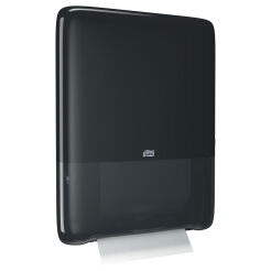 Dispensador de toallas de papel ZZ Tork PeakServe Mini de plástico negro