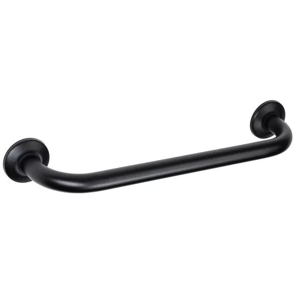 Czarny uchwyt do łazienki prosty Faneco