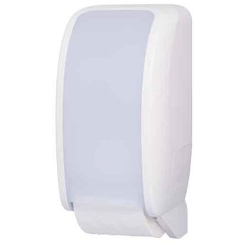 Contenedor de papel higiénico 2 rollos JM-Metzger COSMOS Automatic plástico blanco