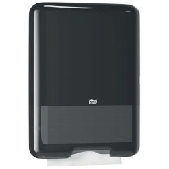 Podavač papírových ručníků ZZ/C Tork černý plast