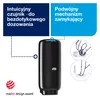Dozownik bezdotykowy do mydła w piance Tork 561608 S4 1000 ml, czarne ABS – obsługa bezdotykowa