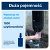 Dozownik bezdotykowy do mydła w piance Tork 561608 S4 1000 ml, czarne ABS – zużycie materiałów