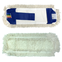 Cotton flat mop for wiping 40 × 13 cm
