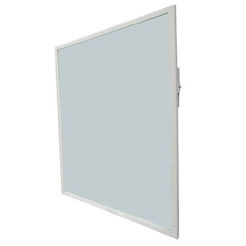 Accessible mirror for disabled people 800 x 600 mm made of noble matte steel.