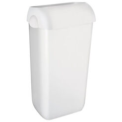 Kosz na śmieci 23 litry Marplast plastik biały
