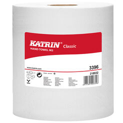 Papírový ručník na roli Katrin Classic Hand Towel Roll M2 150 m 6 ks. 2 vrstvy bílý makulatura