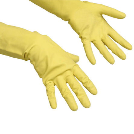 Żółte rękawice 